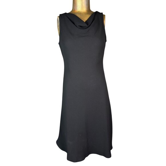 Vintage SL Fashions Women's Little Black Dress Sleeveless Size 4 Union Made in U - Picture 1 of 10